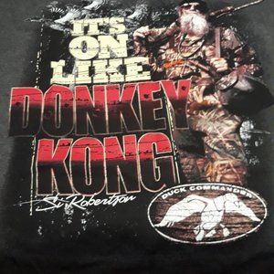 DUCK DYNASTY T-Shirt Uncle Si Donkey Kong XL NWT